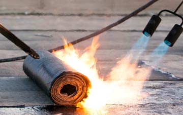 Upper Guist asphalt flat roofing repairs